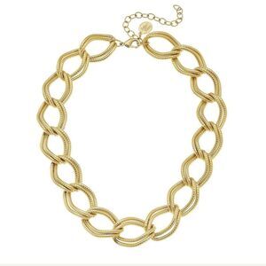 Gold Chain Link Necklace